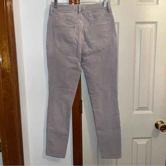 Free People Corduroy Button Fly Jeans • High Rise • Lilac Frost - Picture 8 of 11